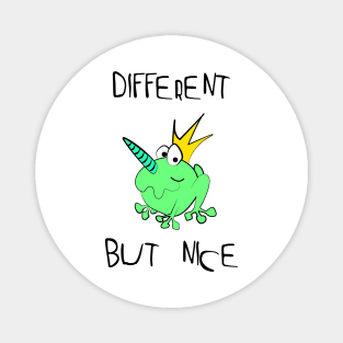 This frog is really different bu nice | Frog king - dream prince Magnet